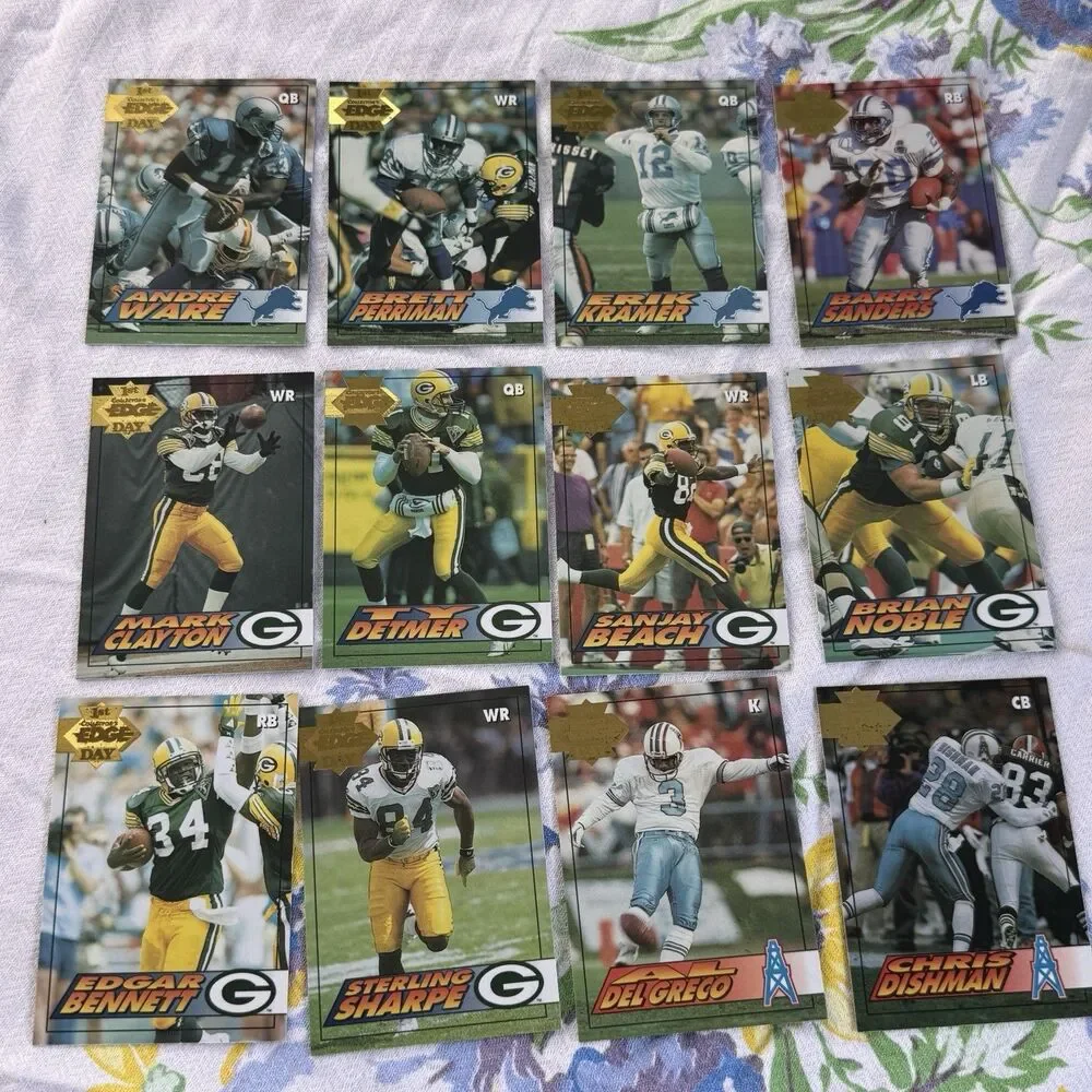 1994 Collectors Edge Football 250 Card Lot NM Barry Sanders John Elway Aikman